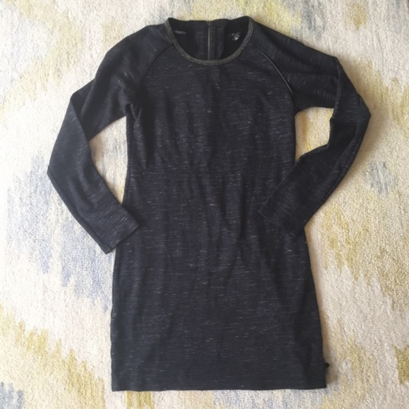 Maison Scotch Boudois Gray Embellished Dress - Picture 2 of 8